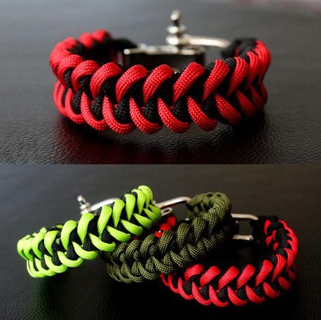 firefighter rope bracelet