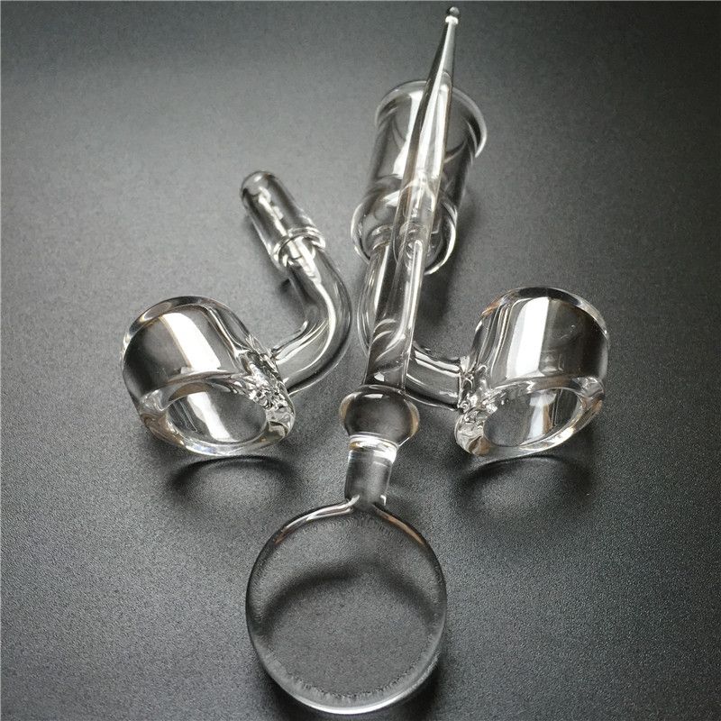 2020 New 4mm Quartz Banger Carb Cap With 10mm 14mm 18mm Male Female Domeless Quartz Nails And