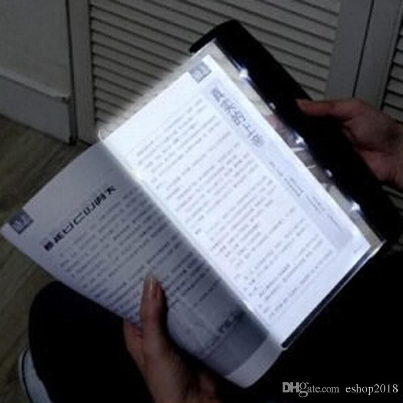 compre panel de luz nocturna de lectura de cuna de libro de led panel de luz de lectura de led cuna de luz de bolsillo creativo lampara de luz led