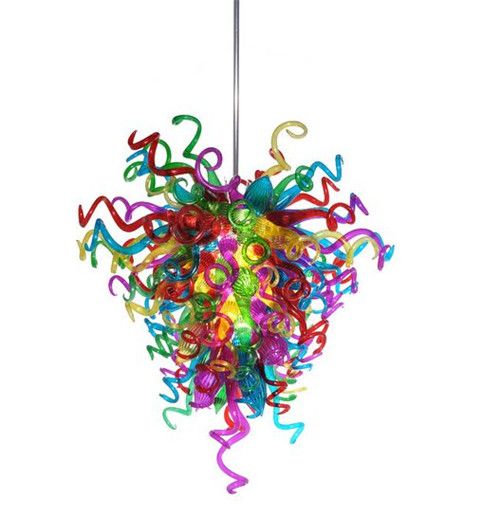 Wholesale Factory Outlet Lighting Chandeliers Multi Colored Murano