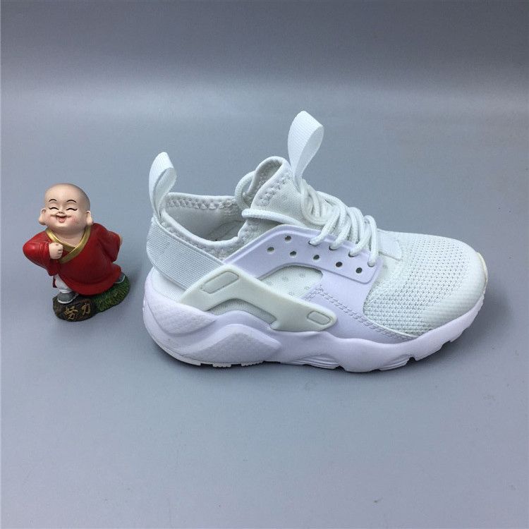 all white huaraches youth