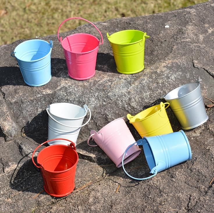 2021 Wedding Candy Mini Bucket Wedding Favors, Mini Bucket, Candy Boxes