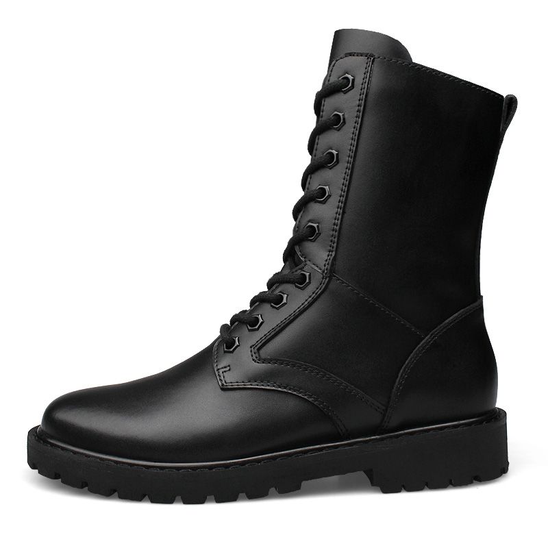 Koop 37 52 Big Size Lederen Mannen Laarzen Lace Up Hoge Top Mannen  Militaire Desert Leren Laarzen Mannen Mode Ronde Teen Boots Goedkoop |  Snelle Levering En Kwaliteit | Nl.Dhgate