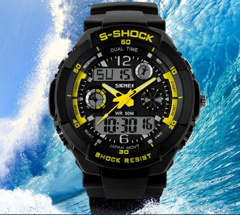 s shock watch alarm