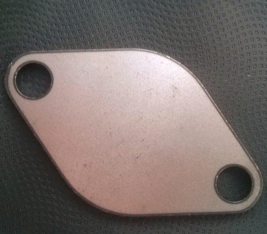 2 pack New VW EGR Blanking plate for T4,T5 4mm steel Vehicle Vehicle Parts & Accessories