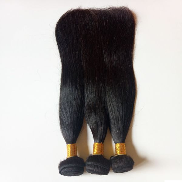 Natural Color And Black 1 1b Soft Beauty Brazilian Virgin Hair Straight Cheap Online Peruvian Malaysian Indian Hair Weave 3 4 5bundles Wavy Hair - 