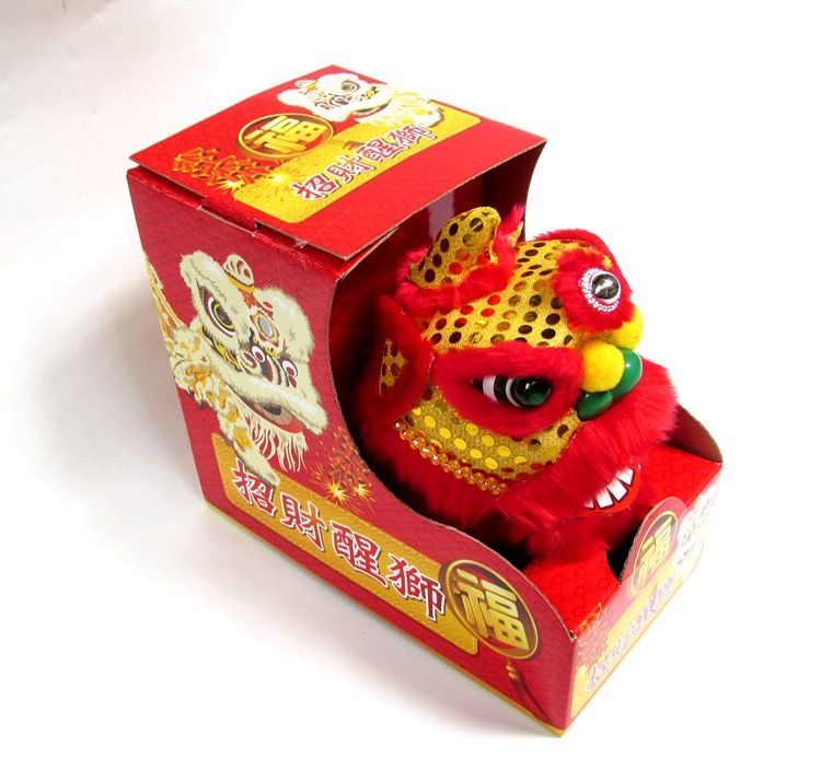 electric lion dance toy