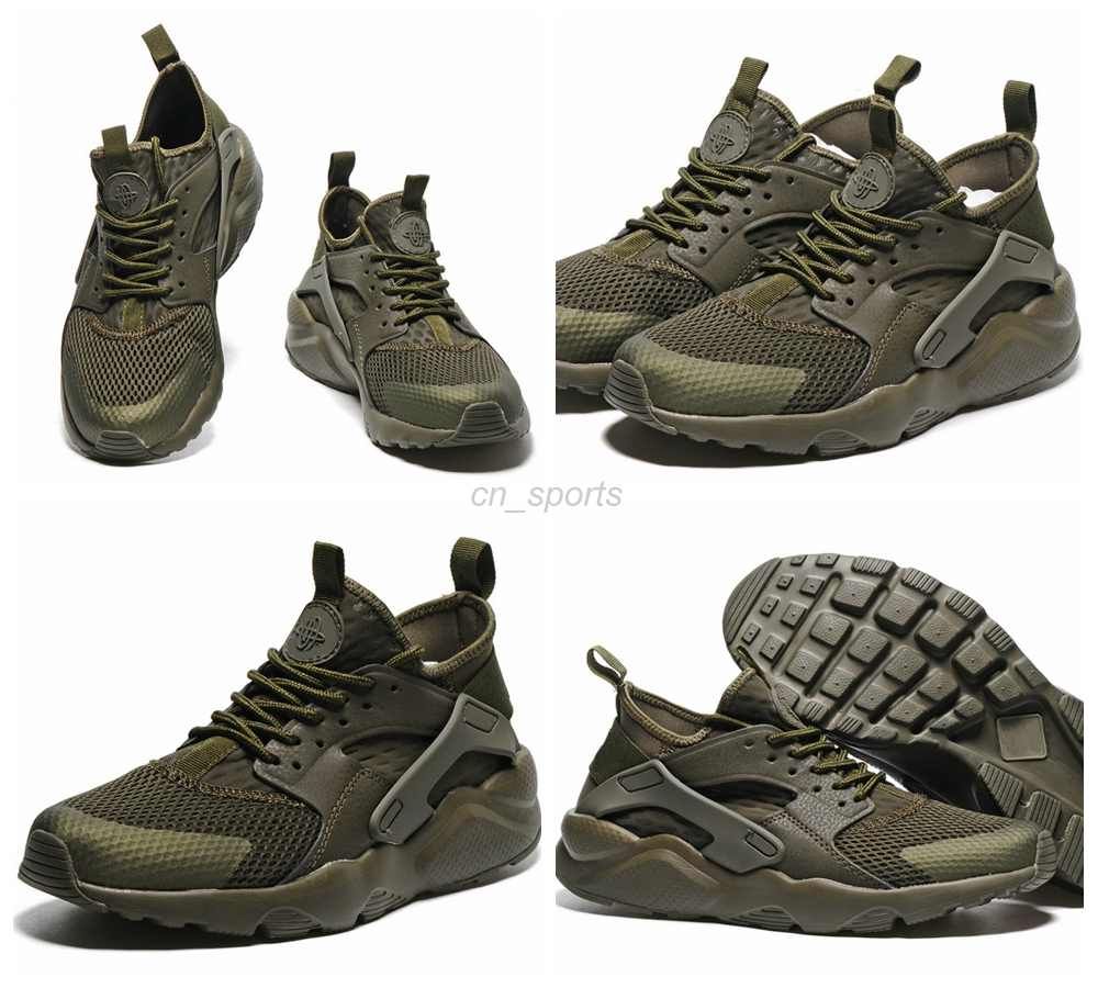 army green huaraches womens