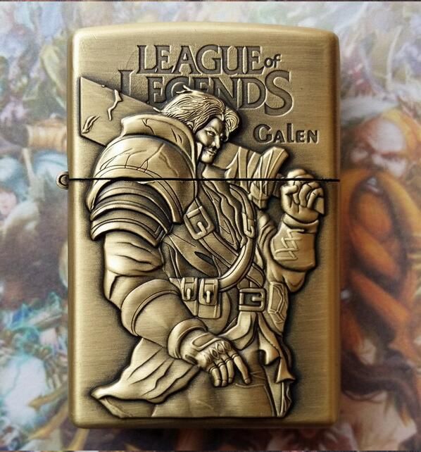 GIFT League of Legends lighters REFILLABLE petrol lighter