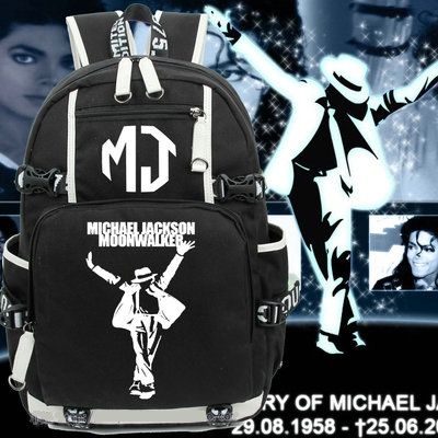 michael jackson bookbag