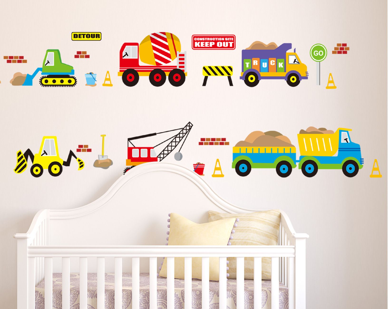 truck nursery decor