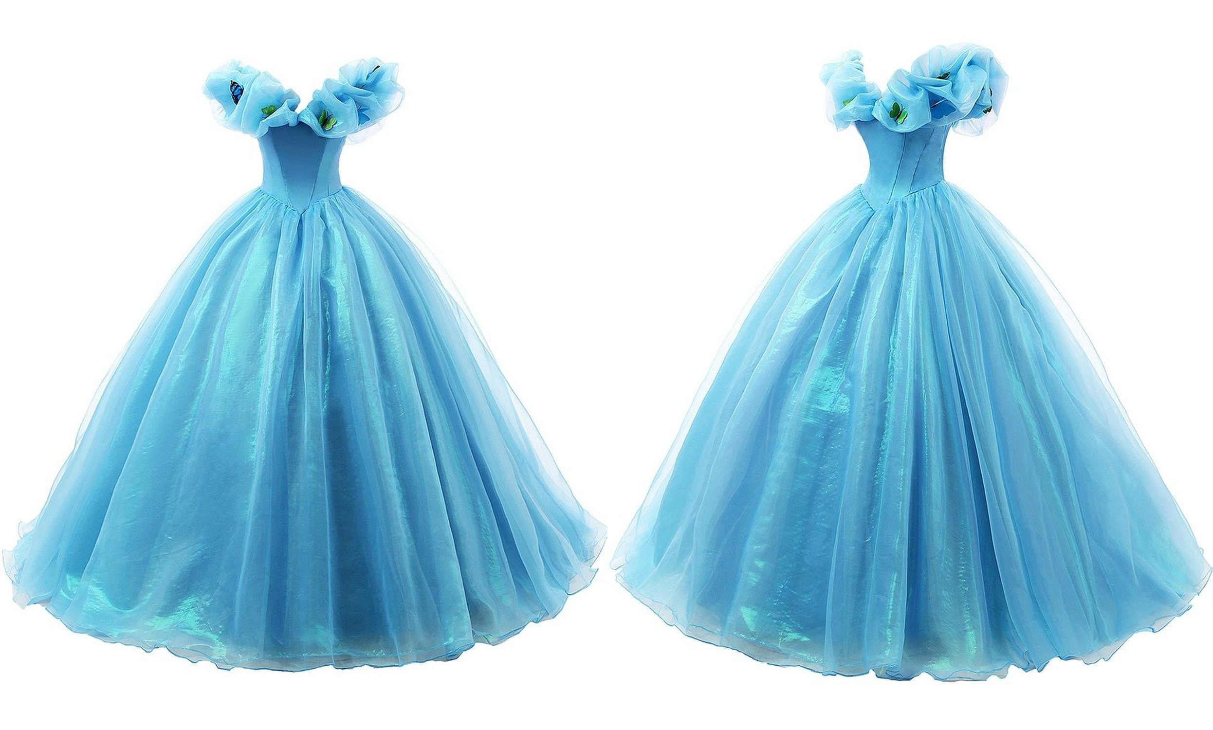 little girl cinderella ball gown