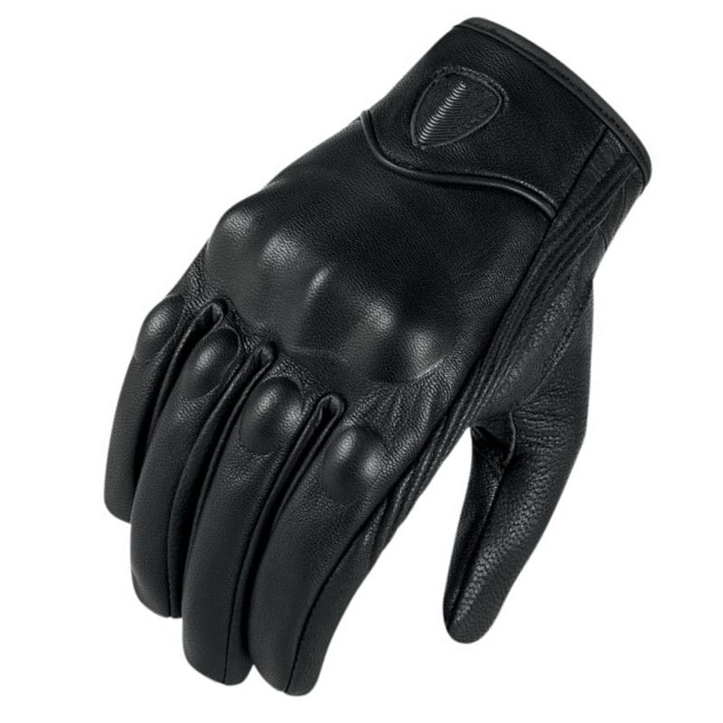 Señores motocicleta guantes de cuero guantes motocicleta €4.80 observatorioviolencia.pe