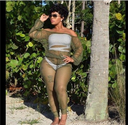 mesh jumpsuit swim cover up