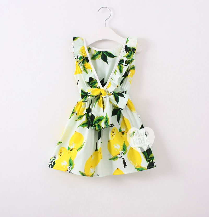 baby lemon dress