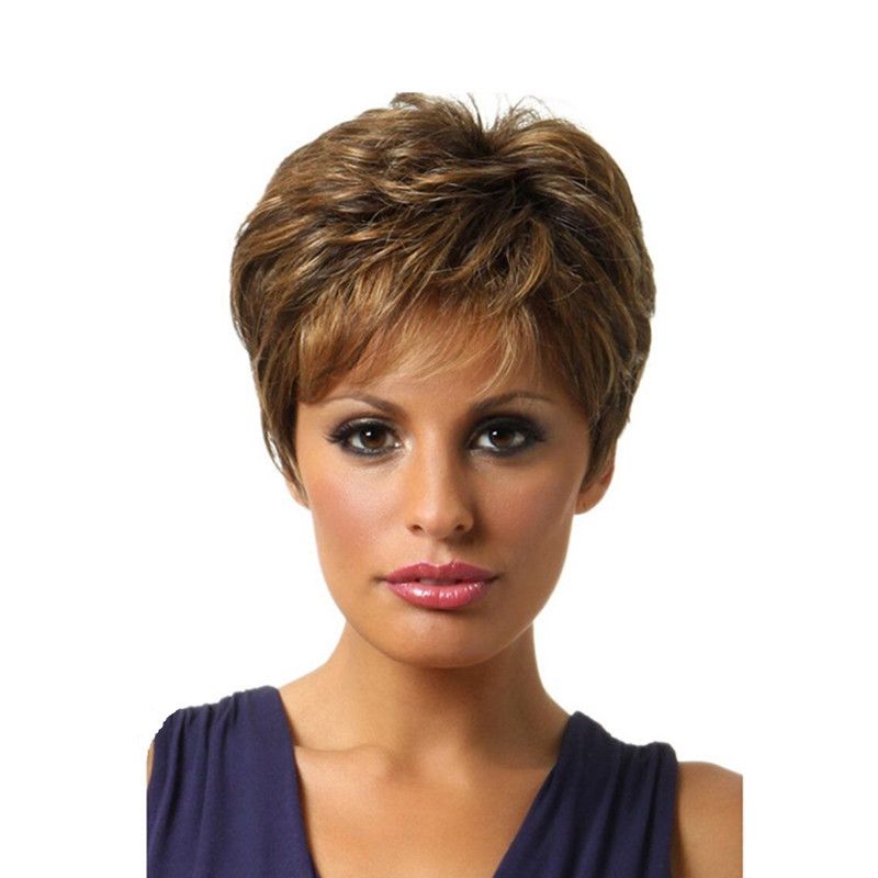 Kurze haare frauen braun