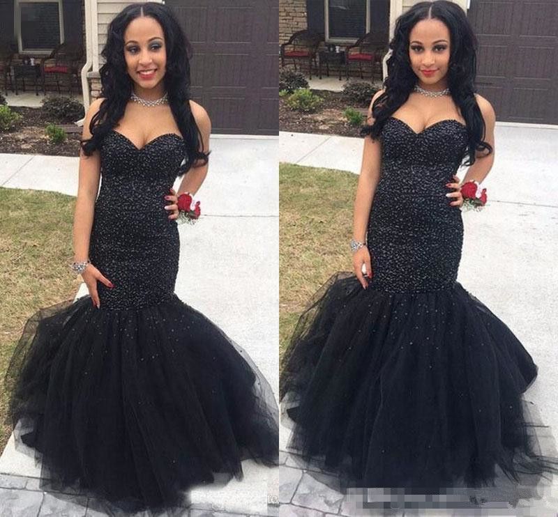 diamond mermaid prom dress