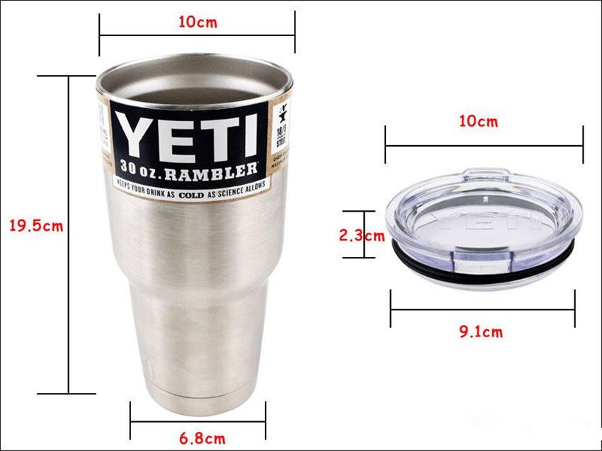 YETI Cup Heat And Cold Preservation Insulation 304 Stainless Steel 30
