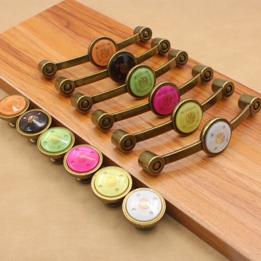 2020 Antique Handle Handles Door Hardware Zinc Alloy Drawer Pulls