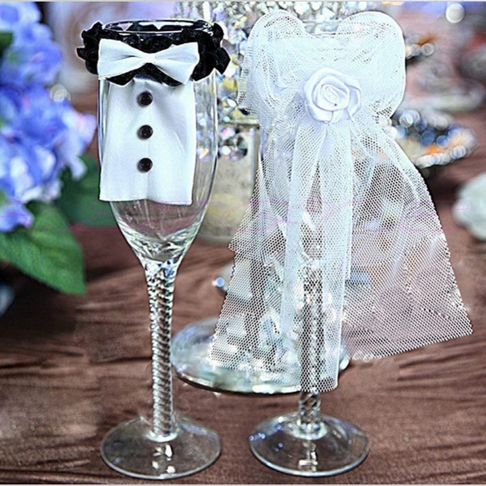 Party Decoration Bride Groom Tux Bridal Veil Wedding Party