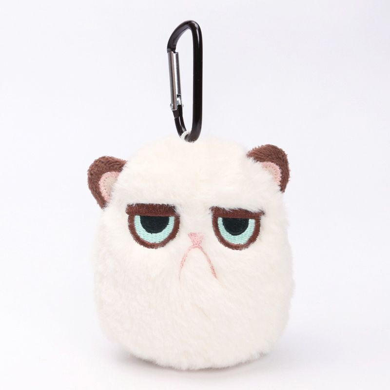 angry cat plush
