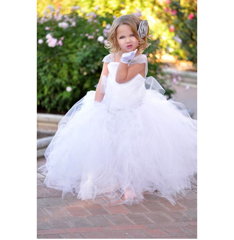 Kids Bridesmaid Dresses Elegant Formal 
