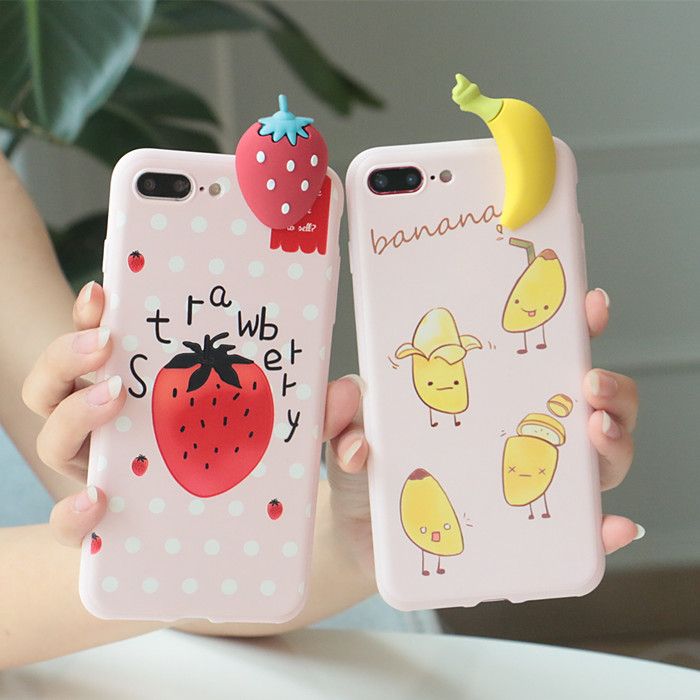 coque iphone 6 silicone 3d fruit