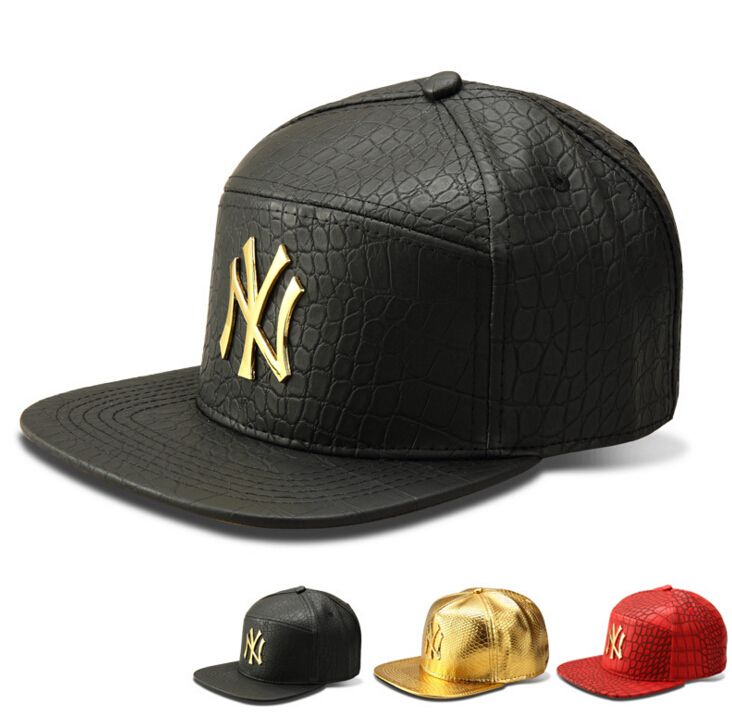 Acquistare Colori Nero Vogue PU Hiphop Pelle Berretti Da Baseball Diamante  Oro Grano Del Coccodrillo DJ Cappelli Del Luppolo Degli Uomini Del Cappello  Delle Donne Di Sport Di Snapback Economico | Consegna