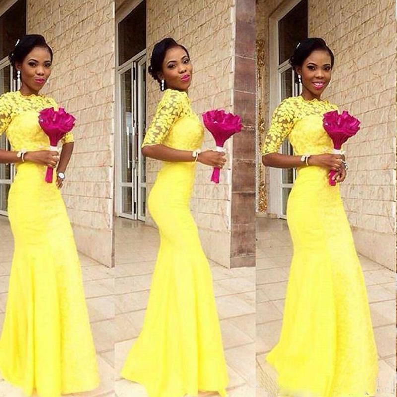 yellow junior dresses