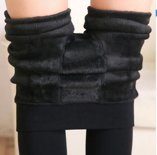Compre 2016 Mujeres De La Manera Polainas Dentro Espesan Polainas Calientes  De La Piel Para Mujer Del Invierno Polainas Legging Pantalones Femeninos  Leggins De Terciopelo A 18,78 € Del Lucastimes | Es.Dhgate.Com