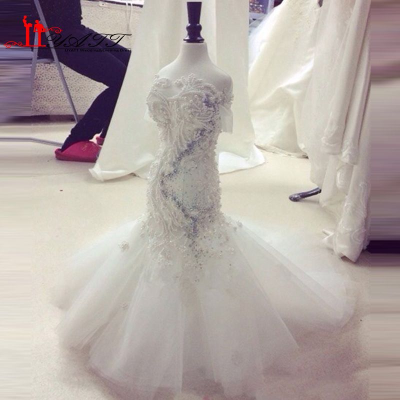 mermaid style flower girl dress