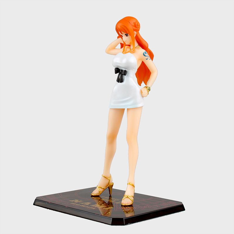New Hot Sale Anime Figure Toy One Piece Heart Of Gold Zero Nami With White Dress 16cm Gift For Children From Yongmi17 8 97 Dhgate Com