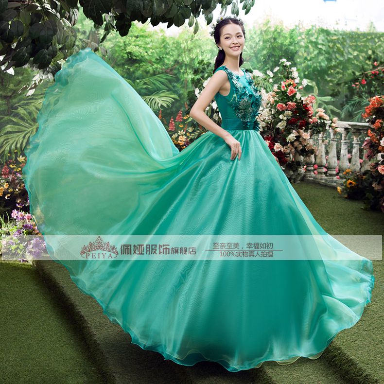emerald green medieval dress