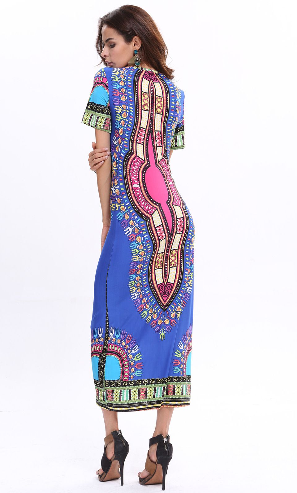 african print sun dresses