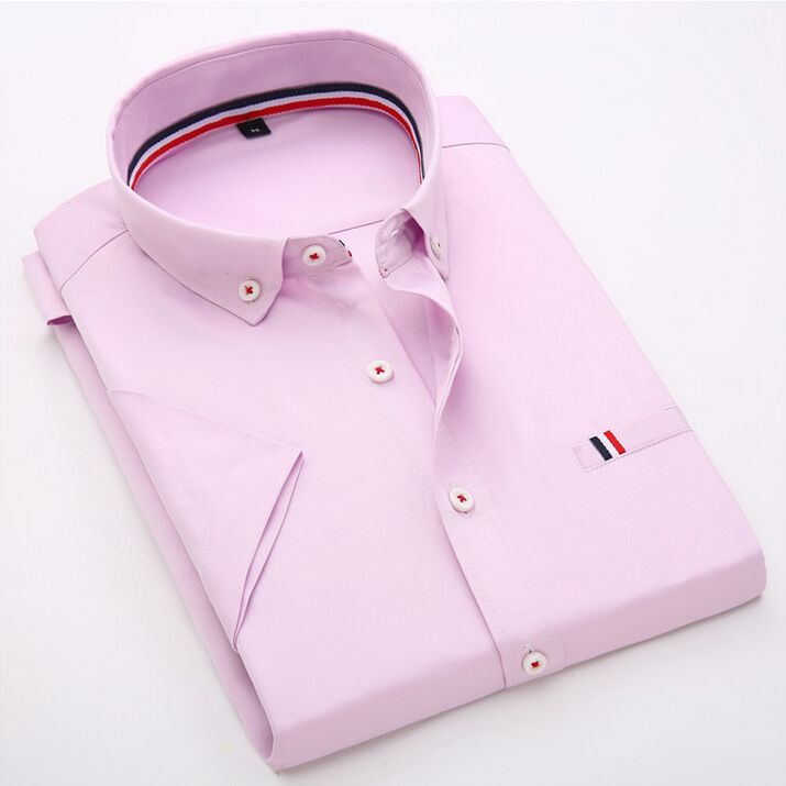 Wholesale Mens Fashion Brand Shirt Mens Short Sleeve Dress Shirt Men ...