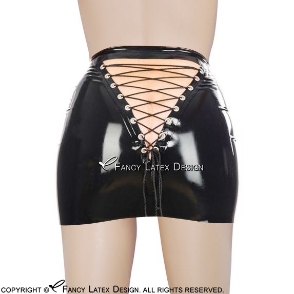 Latex Skirt Ass