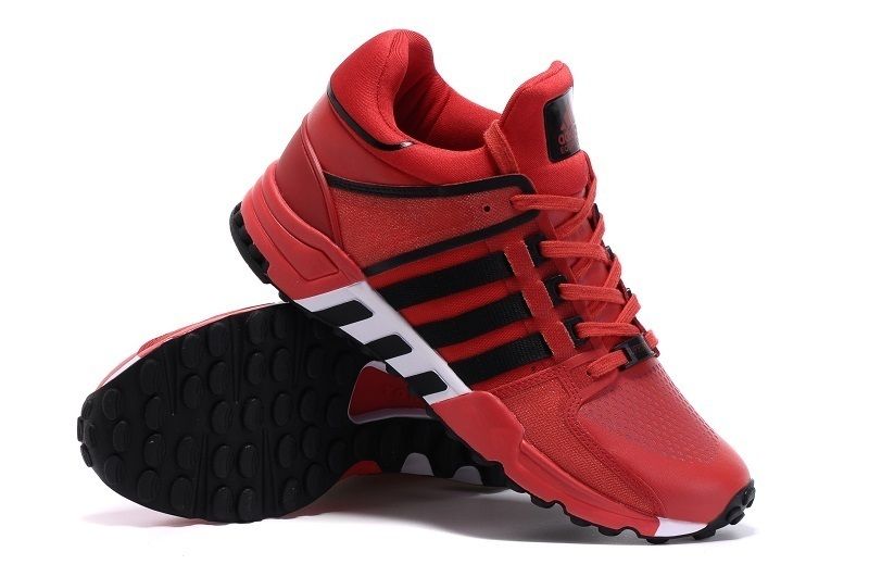 Originals Adidas Eqt Support 93 ZX 12000 Classic Retro Running Shoes Men Black Red Authentic 