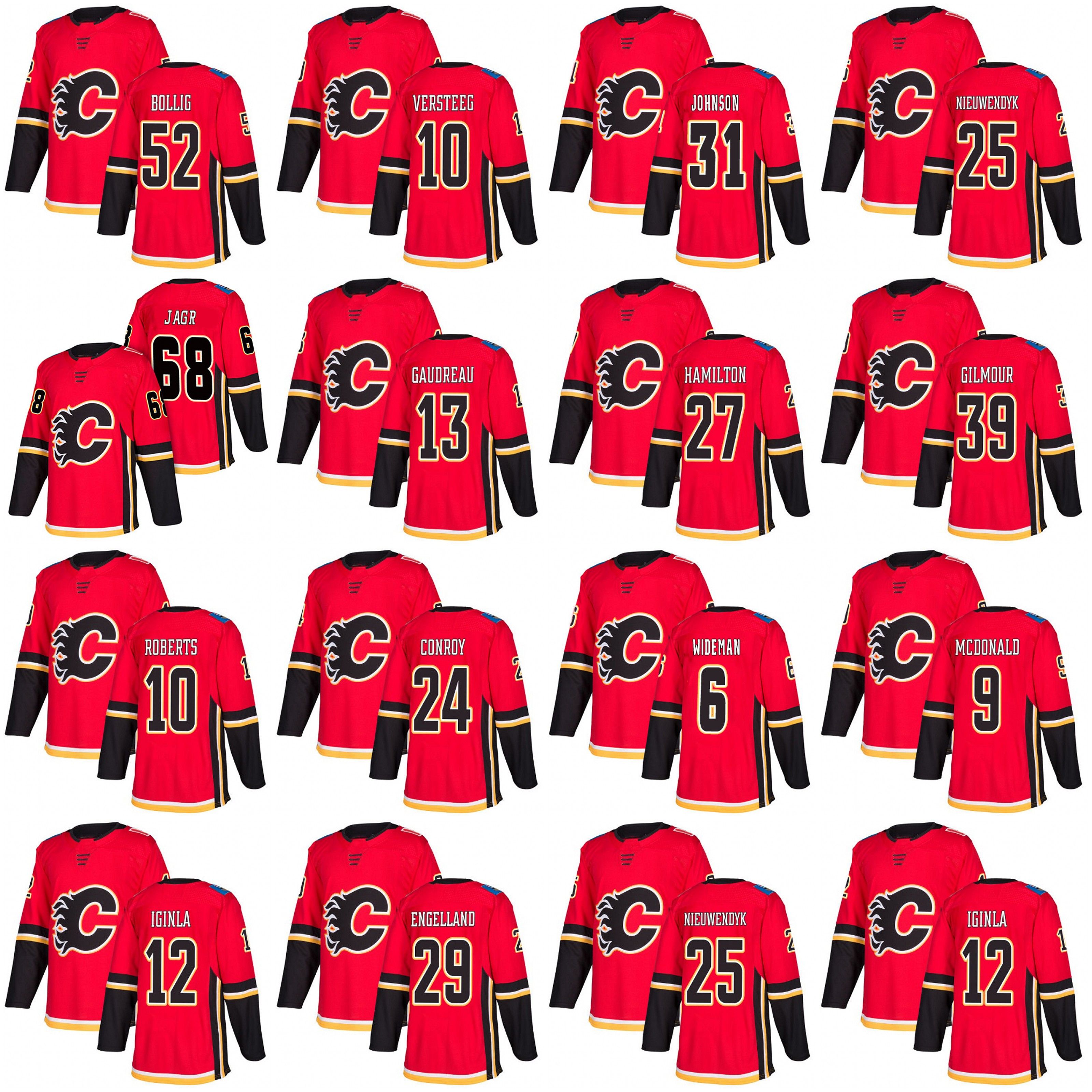 flames jersey numbers