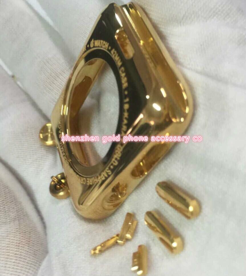 gold apple watch 24k