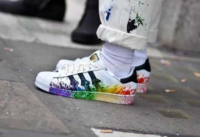 Sports Shoes Rainbow LGBT Running Shoes 