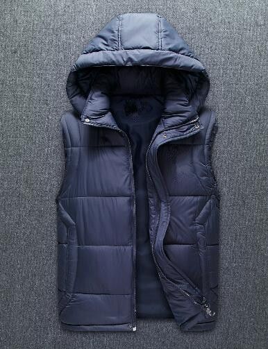 polo hooded down vest