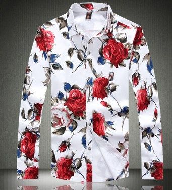 floral design shirts