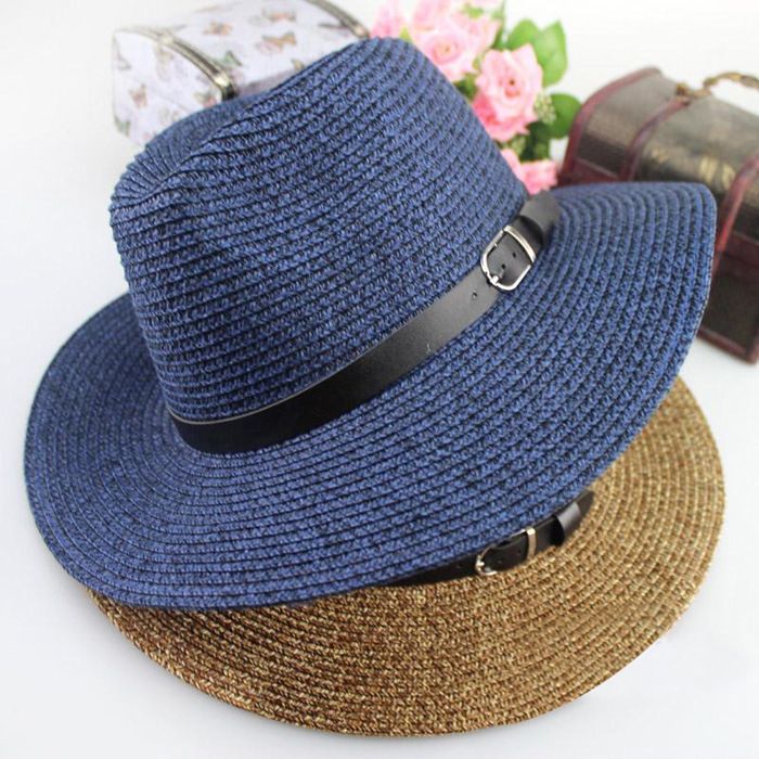 high end straw hats