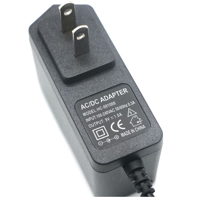 input 100-240v 50-60hz ac dc 9v