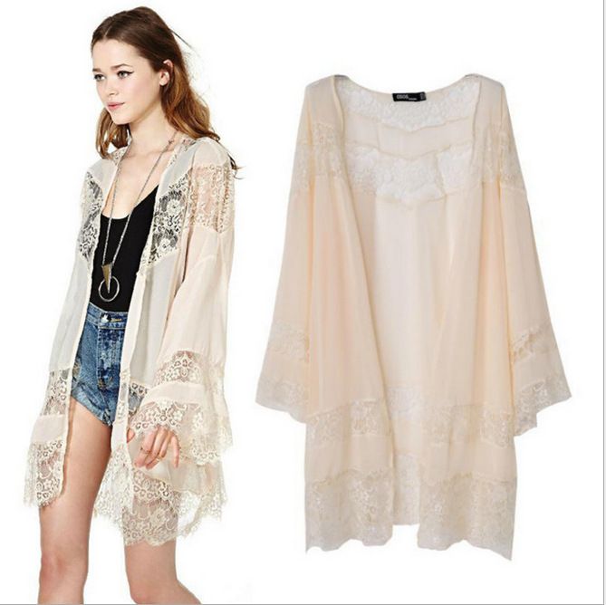 boho lace cardigan