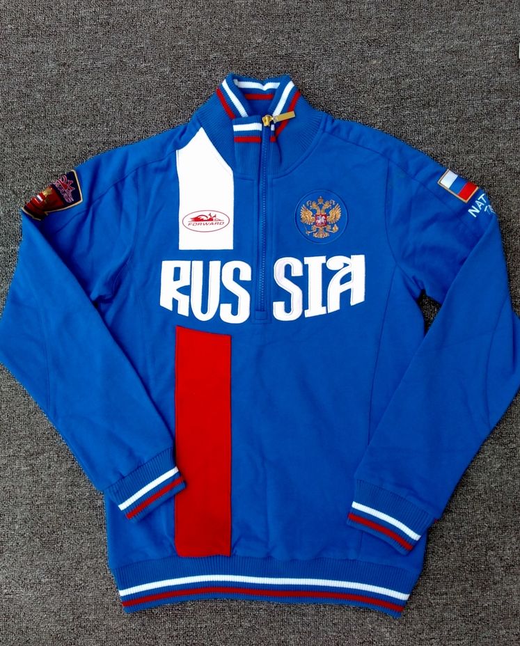 Bosco ropa deportiva rusa Sochi equipo nacional de dos piezas deportes jacktes abrigo de mujer deportes conjuntos Chándal mujer en