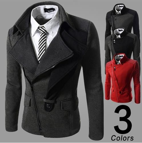 big collar jacket mens