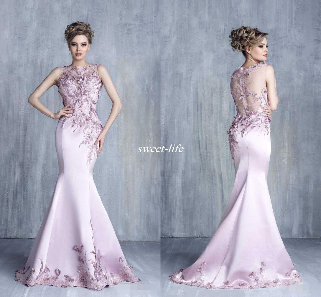 light purple satin dress