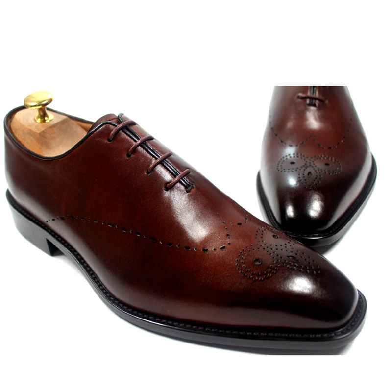 Men Dress Shoes Oxfords Shoes Custom 