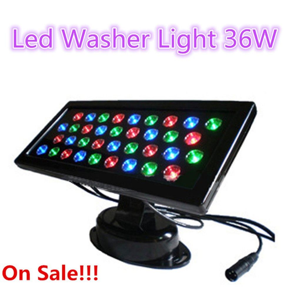 36w Led Rgb Floodlights Wash Lights Waterproof Dmx 512 Stage 36w Led Rgb Floodlights Wash Lights Waterproof Dmx 512 Stage Light Floodlight Wall Washer Background Lamp Flood Fixtures